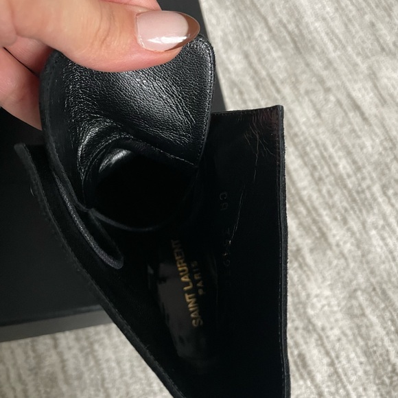 Saint Laurent suede booties 39/9 - Picture 9 of 11
